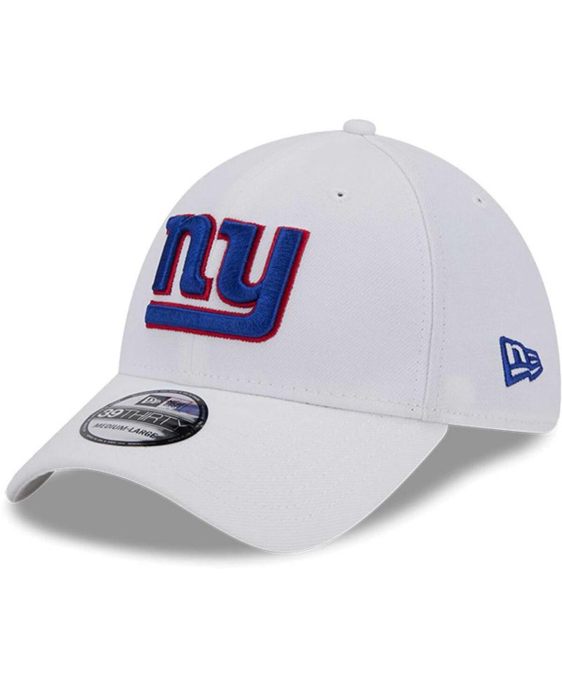 Men's White New York Giants Main 39Thirty Flex Hat