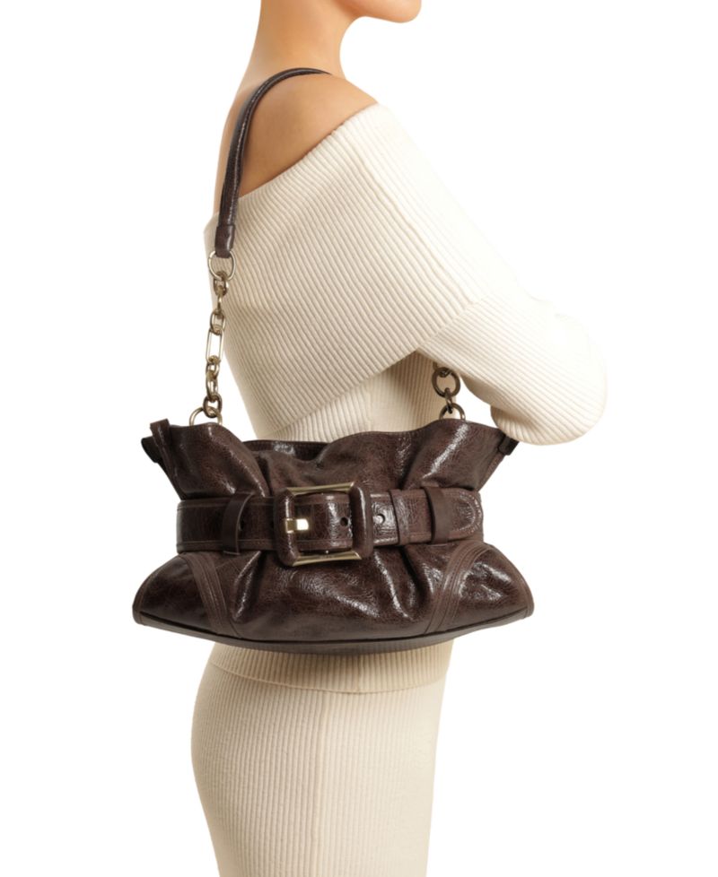 Riley Small Leather Shoulder Handbag