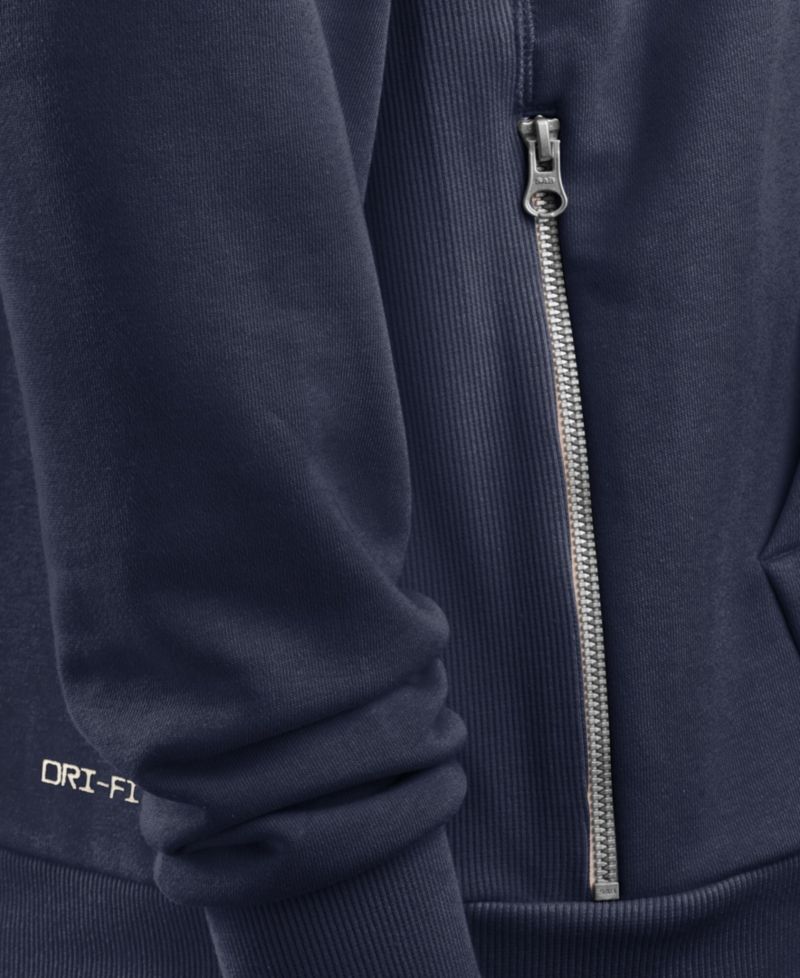 Men's Navy Arizona Wildcats 2026 Sideline Standard Issue Dri-FIT Full-Zip Hoodie