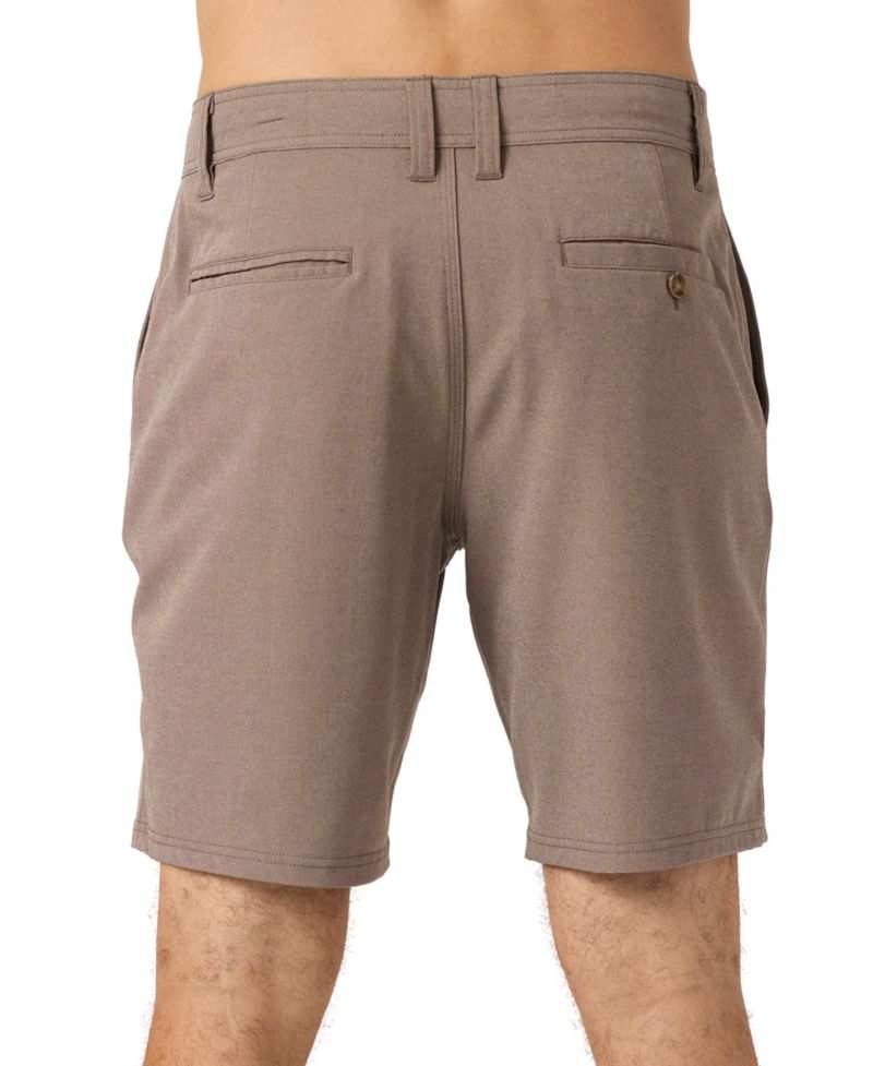 Men's Fixed Waist Regular-Fit Hybrid Shorts