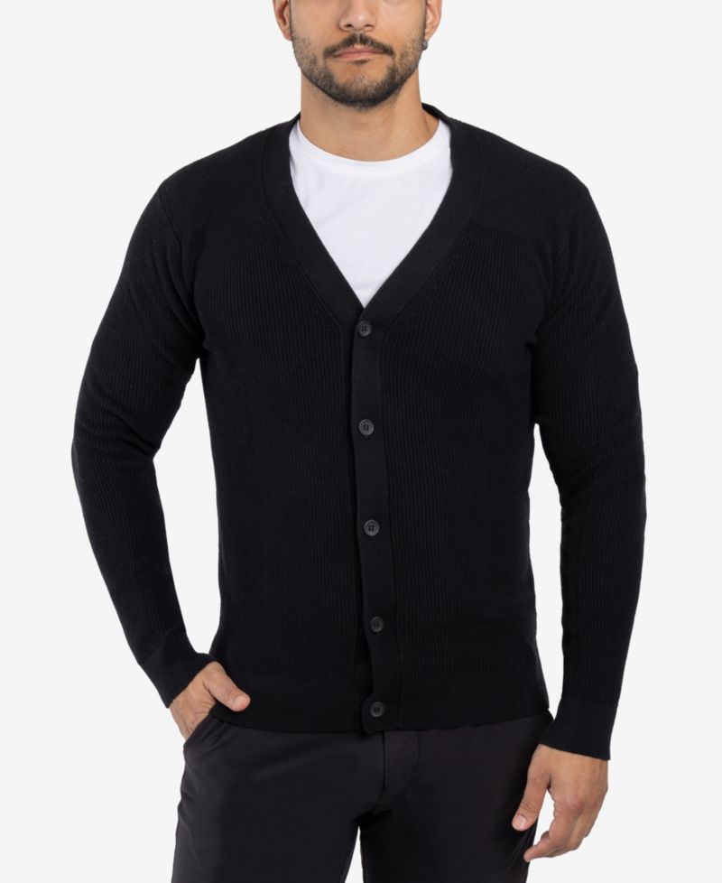 Big & Tall Cotton Cardigan Sweater
