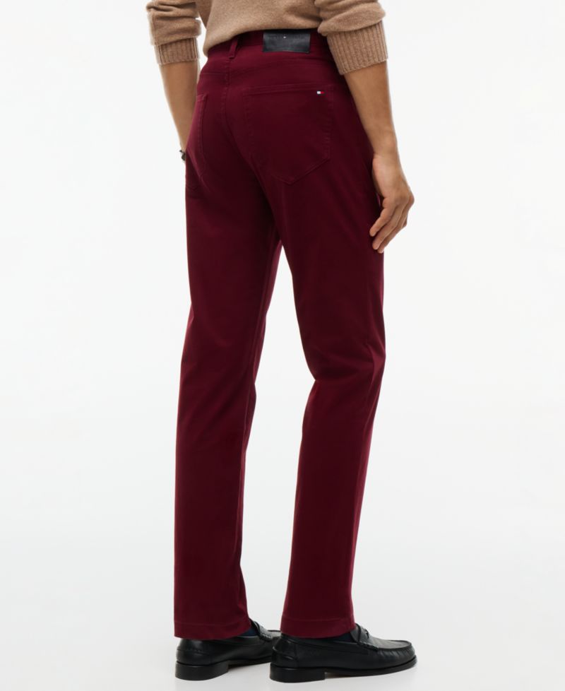 Men's Denton Straight-Fit Five-Pocket Stretch Twill Pants