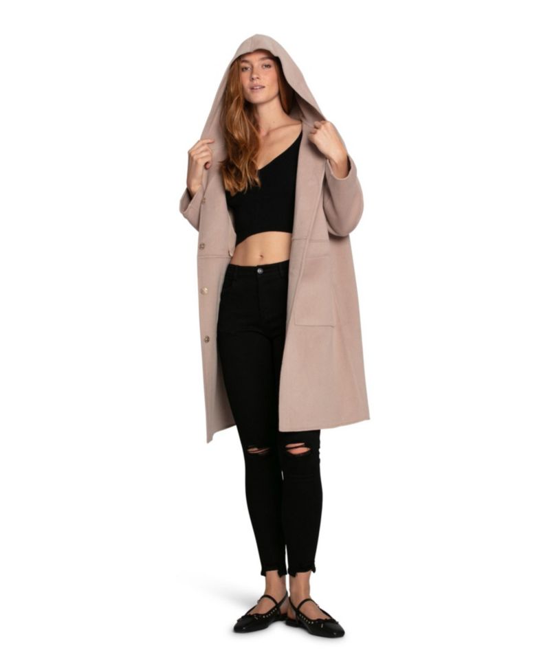 Women's Sunday Morning Hooded Coat