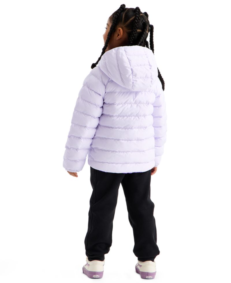 Girls' and Boys' 2T-7 Reversible Perrito Hooded Jacket