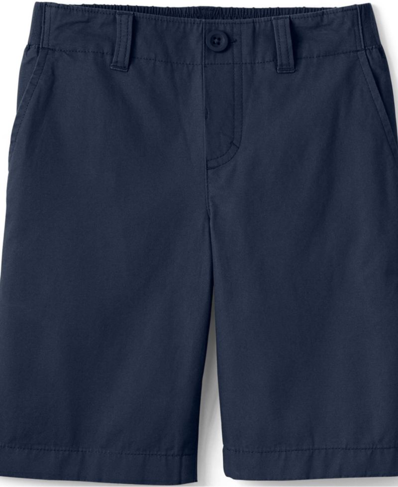 School Uniform Kids Elastic Waist Pull On Shorts