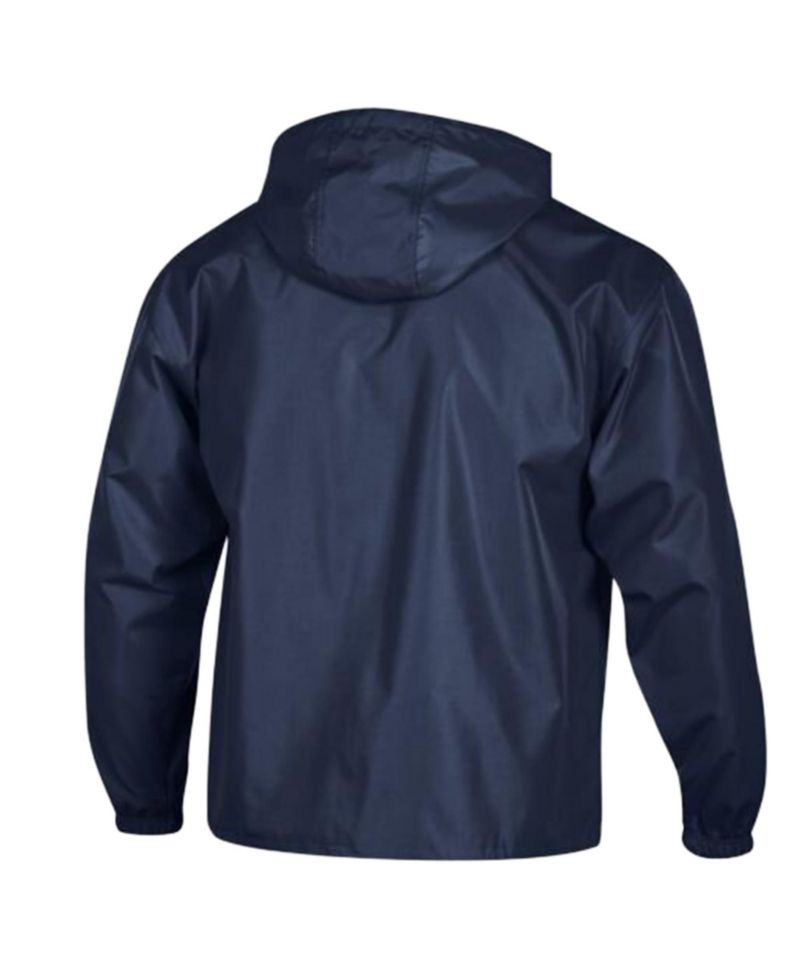 Men's Navy Seattle Mariners Packable Windbreaker Half-Zip Jacket