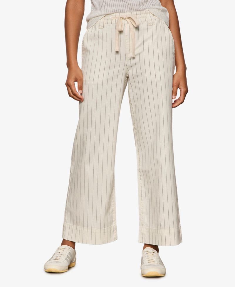 Petite Lily Wide-Leg Cropped Pants