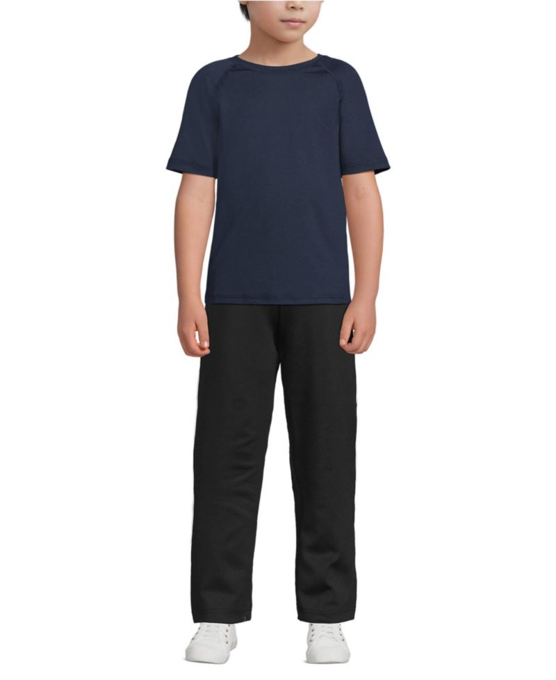 Girls School Uniform Kids Short Sleeve Active Tee
