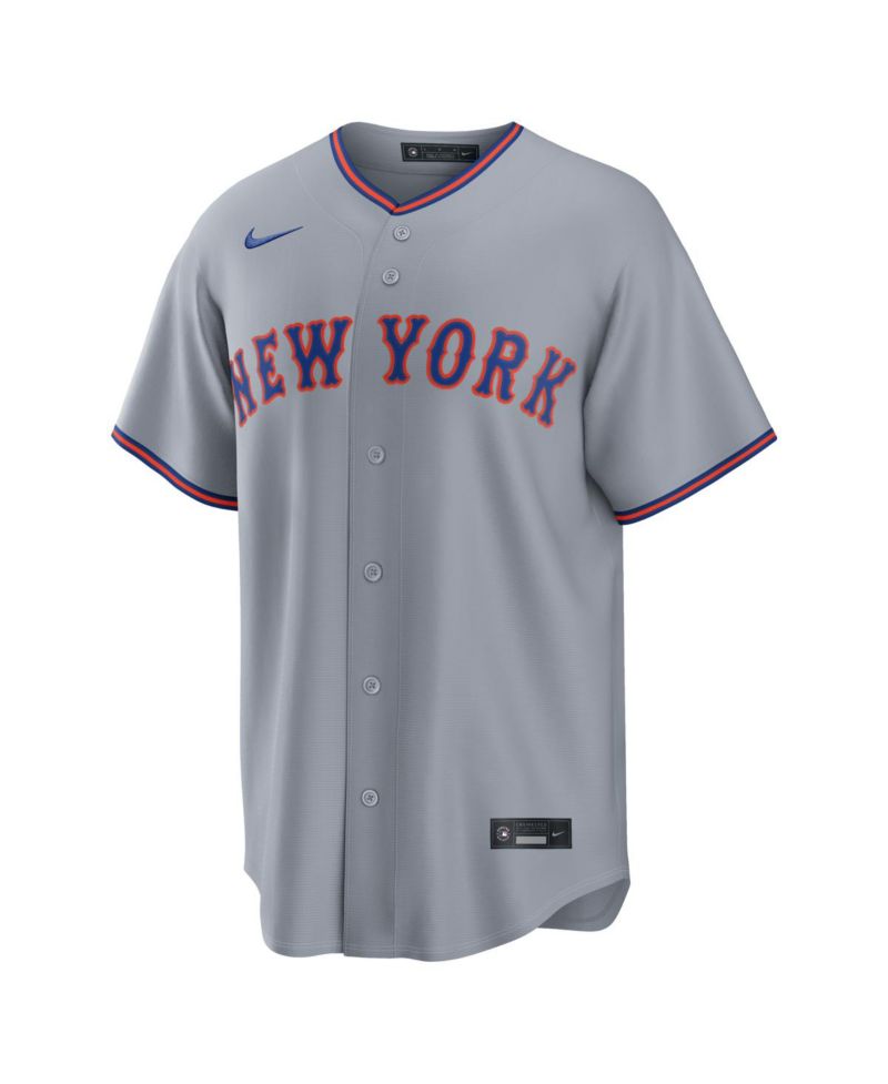 Men's Juan Soto Gray New York Mets Road Replica Jersey
