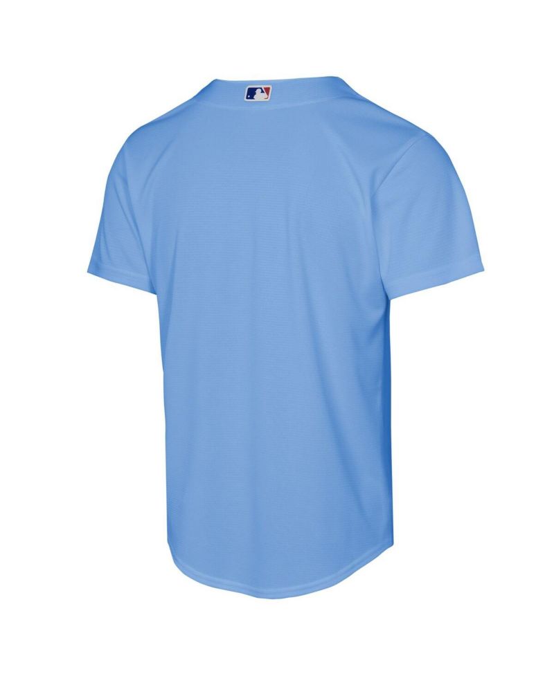 Big Boys and Girls Light Blue Chicago Cubs Alternate Replica Jersey