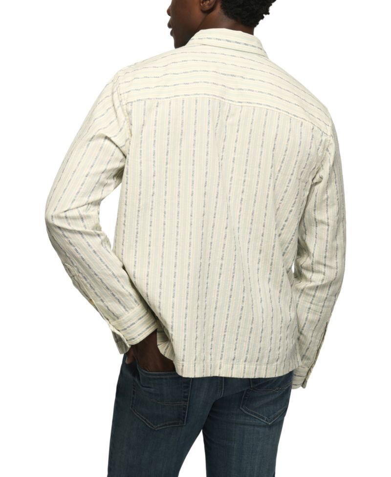 Men's Mason Western Long-Sleeve Striped Shirt