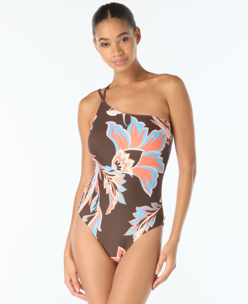 Women's One-Shoulder One-Piece Swimsuit