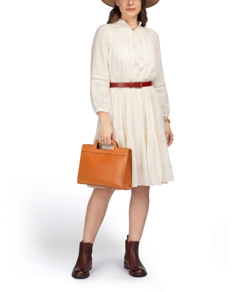 Women's Genuine Leather Sleek Creek Crossbody Bag