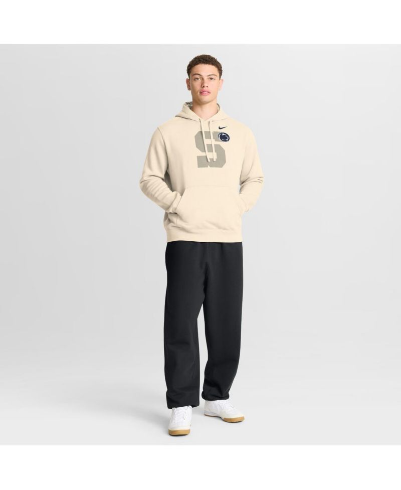 Men's Cream Penn State Nittany Lions Campus Shadow Hoodie