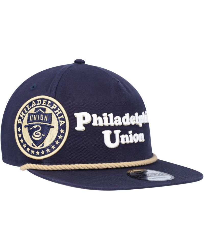 Men's Navy Philadelphia Union Heritage The Golfer Snapback Hat