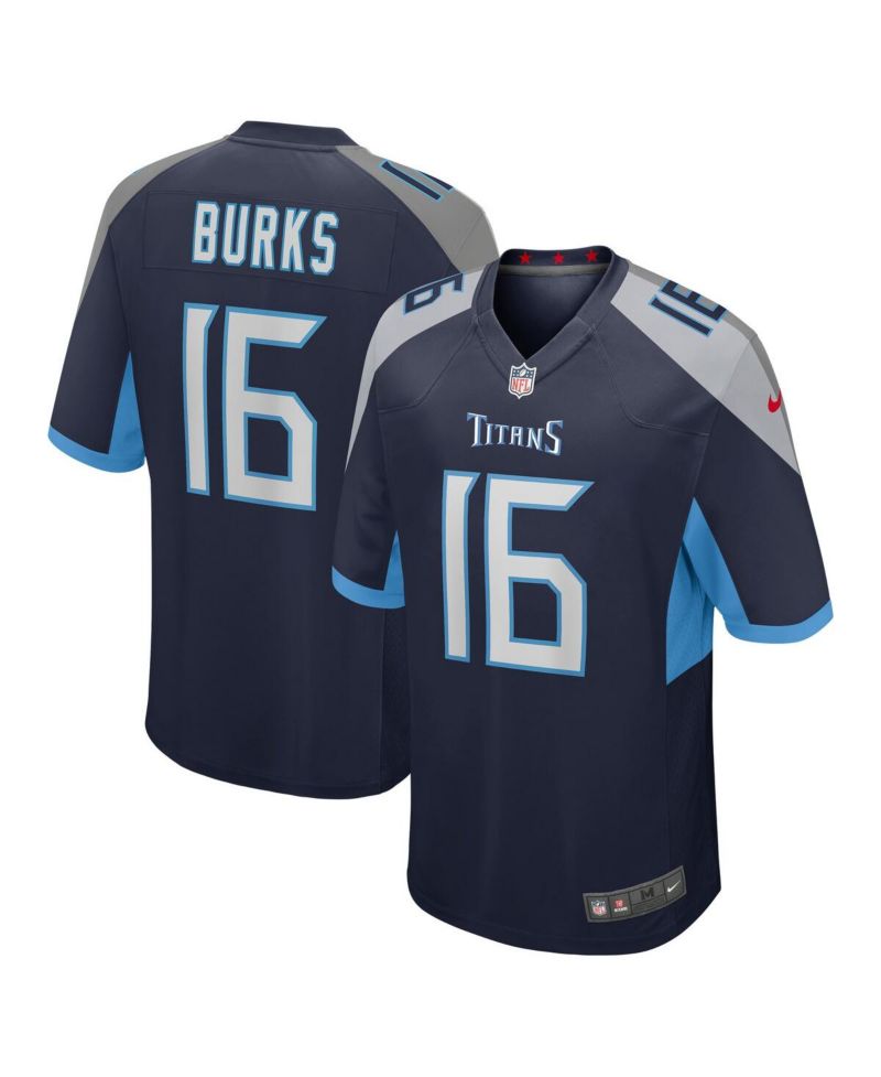 Men's Treylon Burks Tennessee Titans 2022 NFL Draft First Round Pick Game Jersey