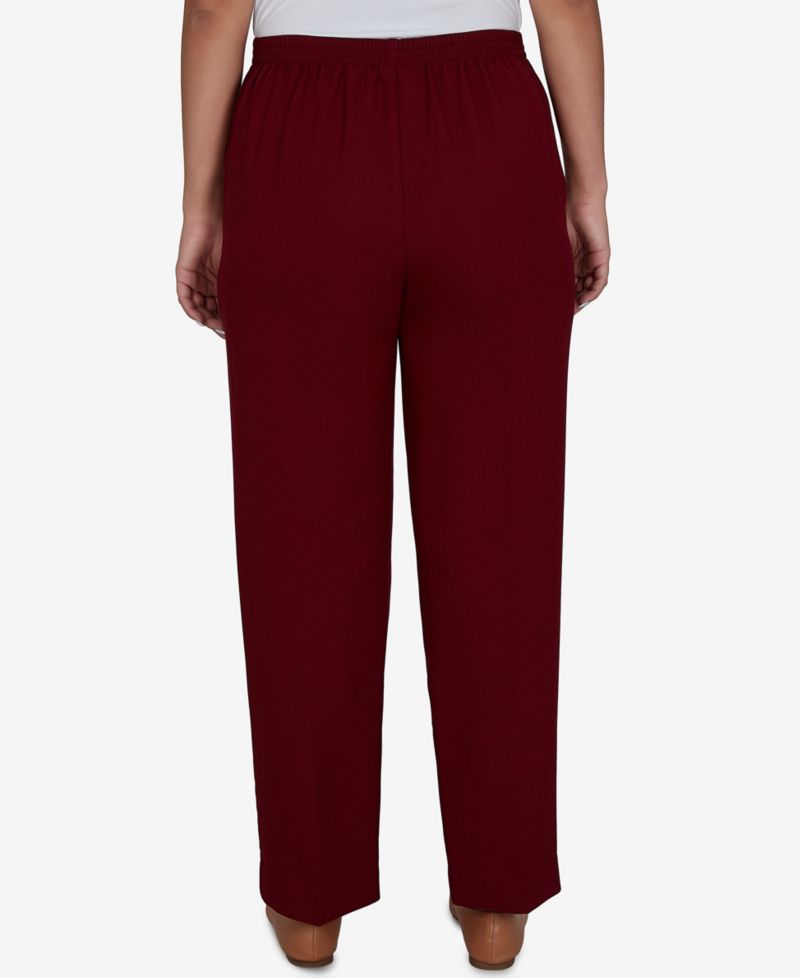 Women's Union Square Textured Cranberry Pants