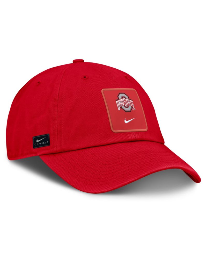 Men's and Women's Scarlet Ohio State Buckeyes 2026 Sideline Club Adjustable Hat