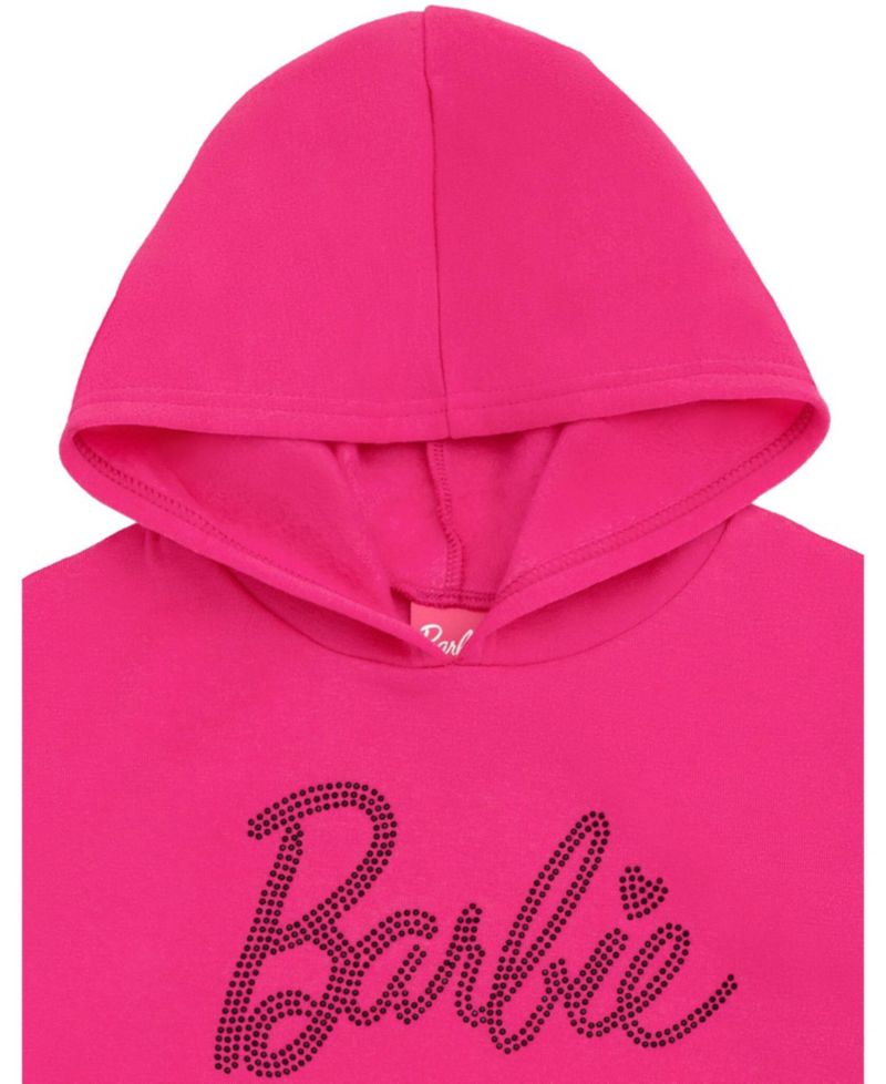 Little Girls Fleece Pullover Hoodie