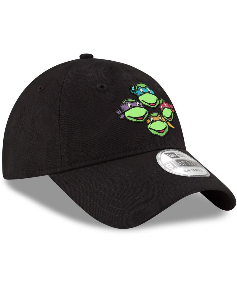 Men's Black Teenage Mutant Ninja Turtles 9TWENTY Adjustable Hat