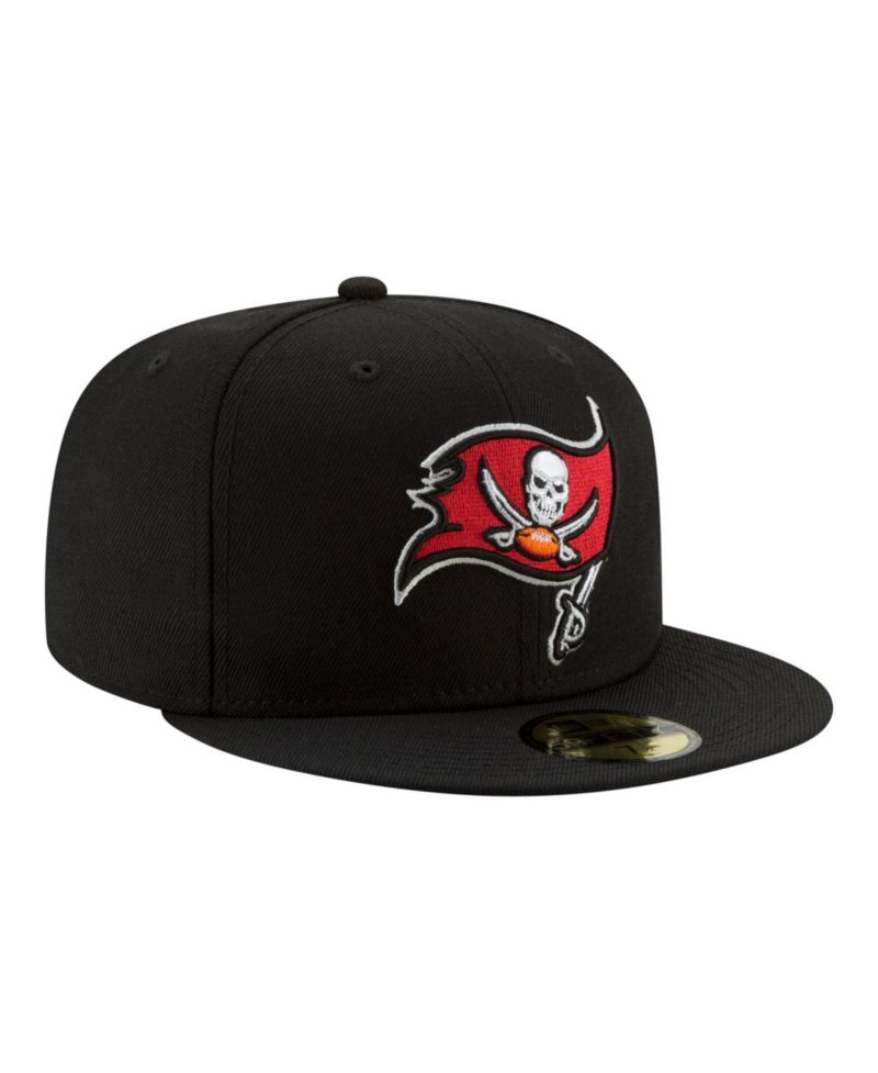 Men's Black Tampa Bay Buccaneers 59FIFTY Fitted Hat