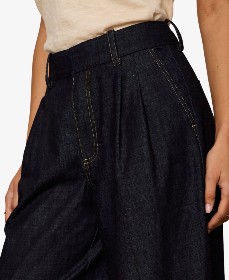 Women's Mid-Rise Balloon-Leg Ankle Jeans