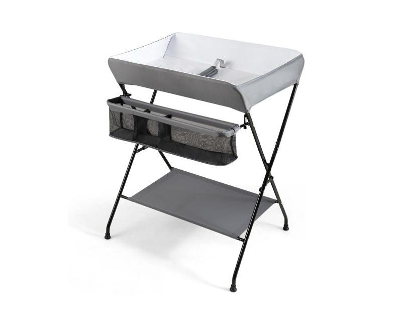 Portable Infant Changing Station Baby Diaper Table with Safety Belt