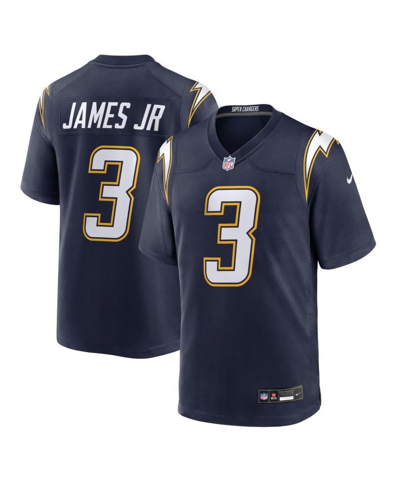 Men's Derwin James Jr. Navy Los Angeles Chargers Alternate Super Chargers Game Jersey
