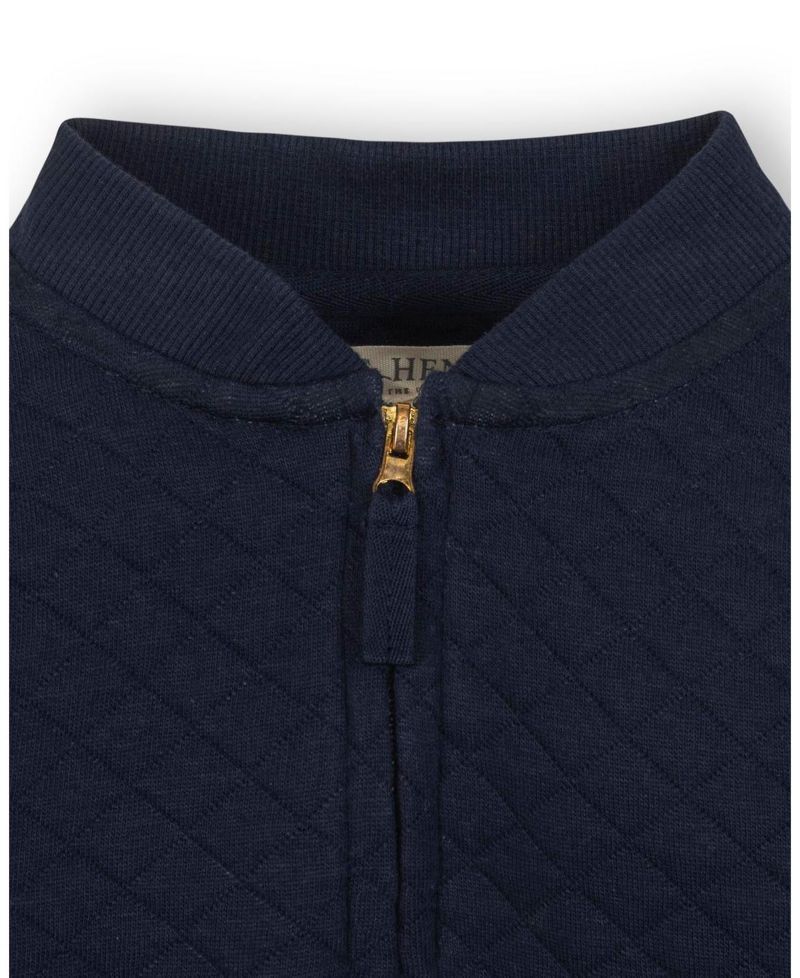 Hope and Henry Little and Big Girls' Quilted Zip-Up Bomber Jacket