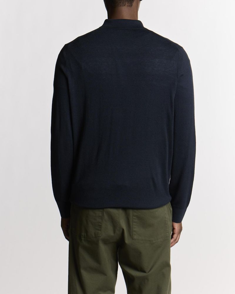 Men's Long Sleeve Cable Knitted Shirt