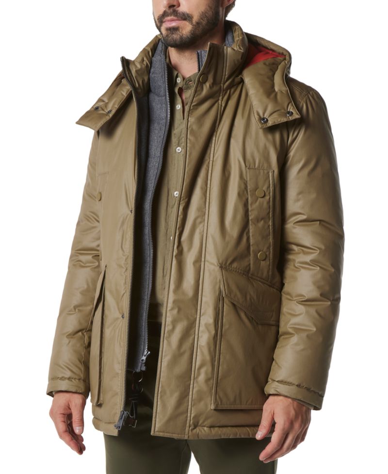 Men's Oxley Tumbled Resin Parka Jacket