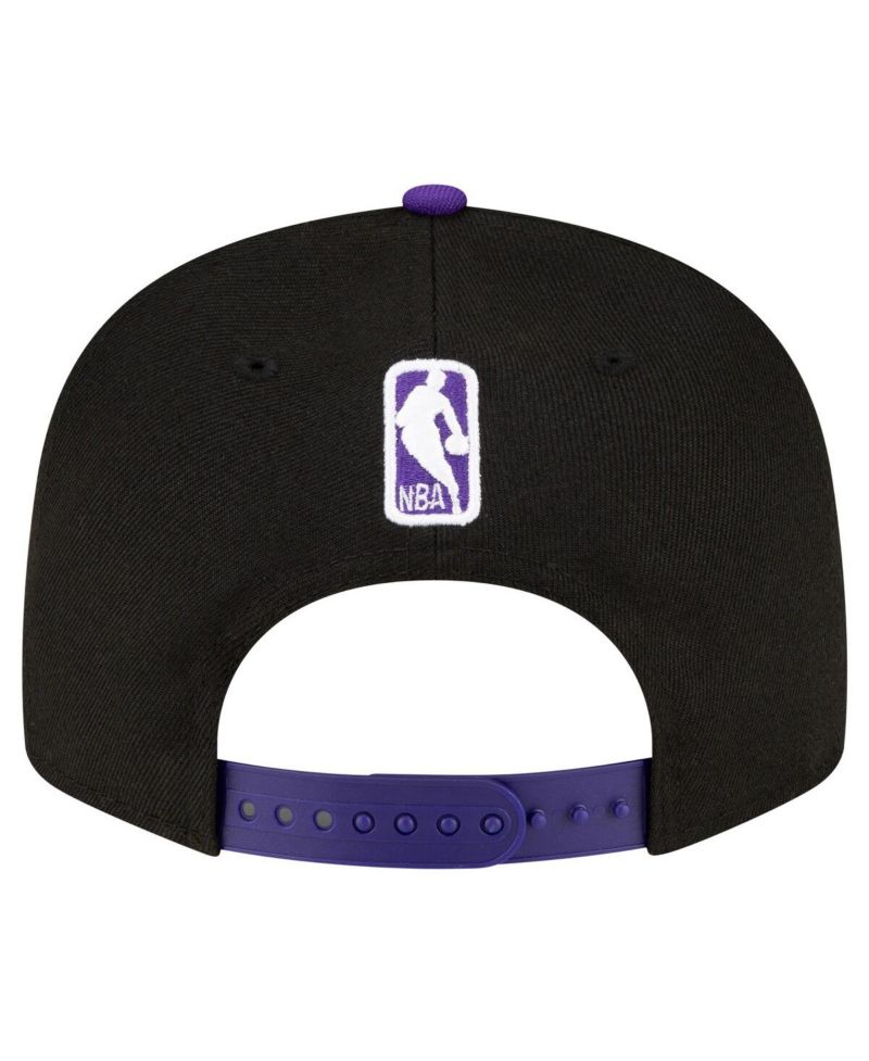 Men's Black, Purple Sacramento Kings Official Team Color 2Tone 9FIFTY Snapback Hat