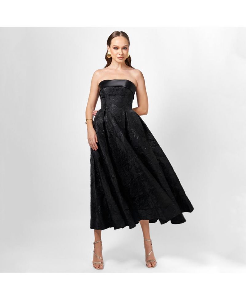 Women's Alanna Jacquard A Line Midi