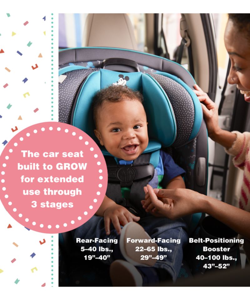 Baby® Grow and Go™ All in One Convertible Car Seat