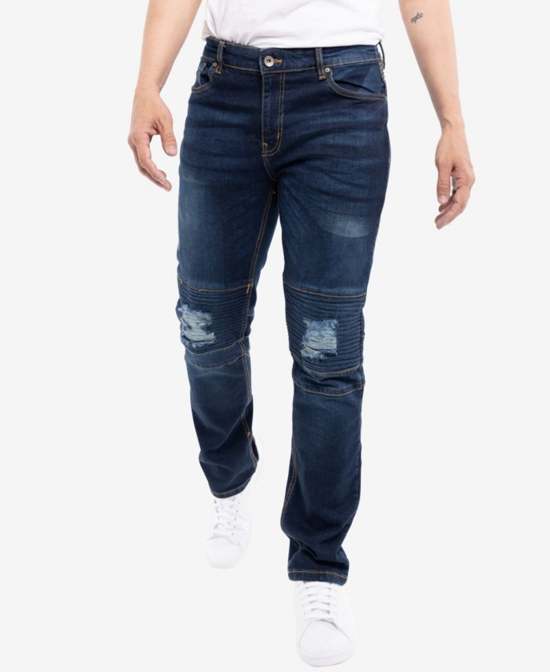 RAW X Men's Slim Fit Moto Jeans