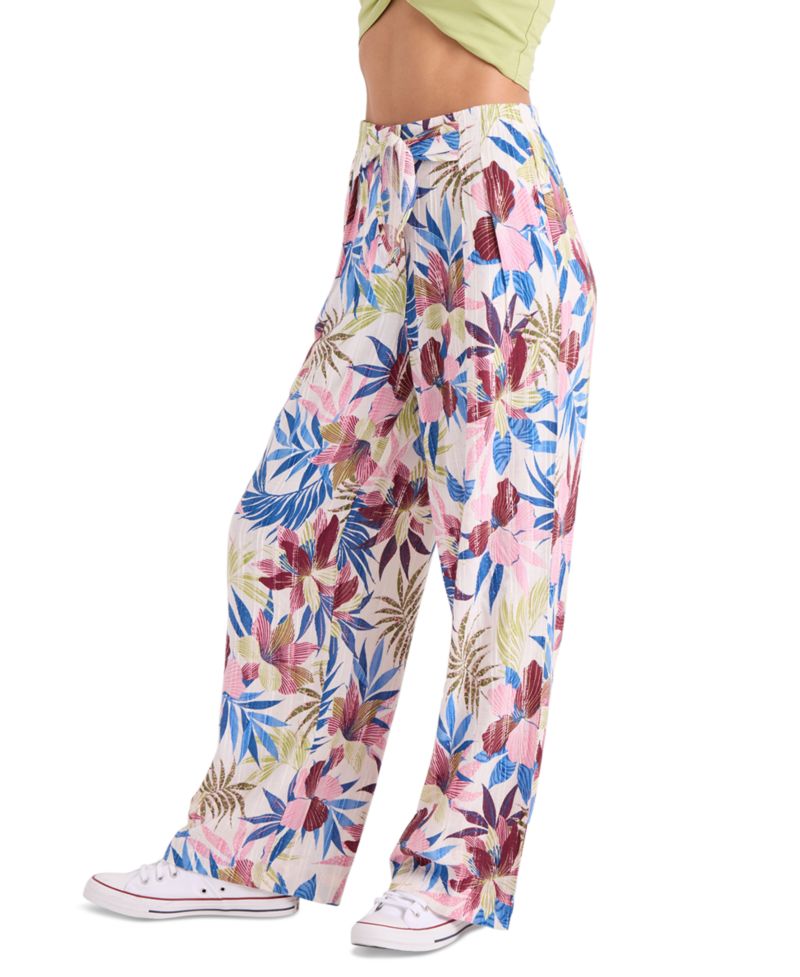 Women's Pull-On Wide-Leg Swim Cover-Up Pants