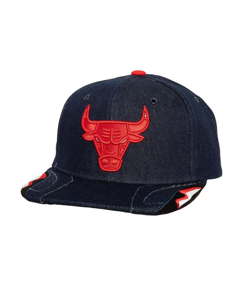 Men's Denim Chicago Bulls Day 6 Snapback Hat