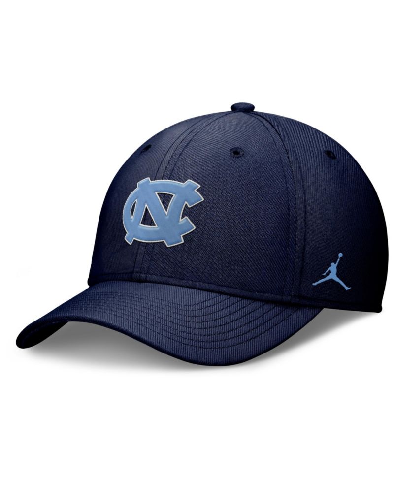 Men's Navy North Carolina Tar Heels Rise Swoosh Dri-FIT Flex Hat