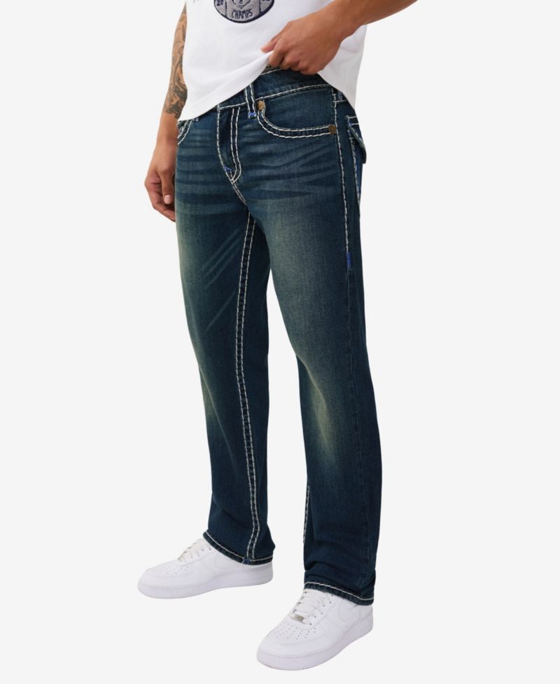 Men's Ricky Straight Super T Flap Jeans