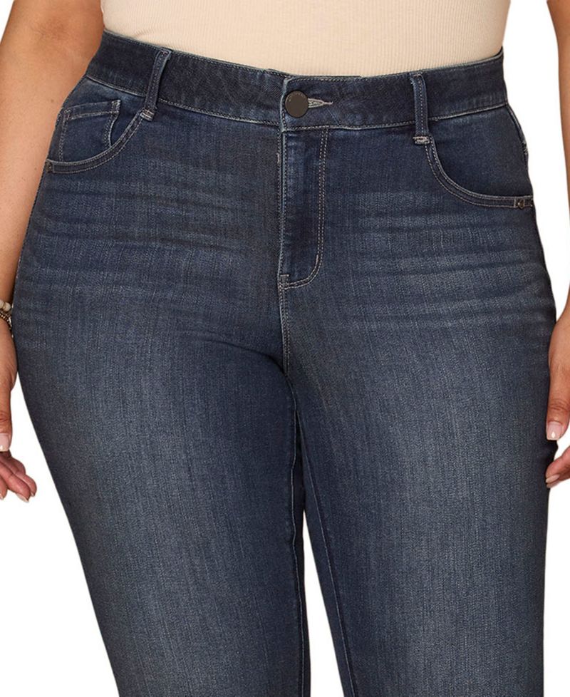 Plus Size AbSolution High-Waisted Bootcut Jeans