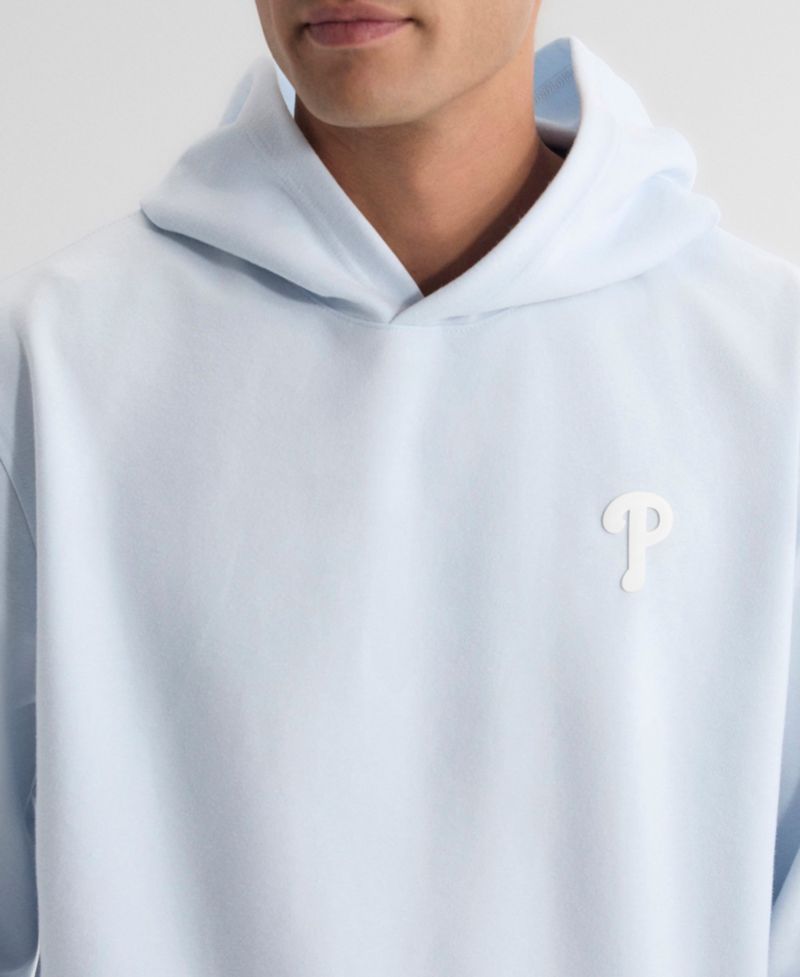 Men's Light Blue Philadelphia Phillies Clutch Tri-Blend Hoodie