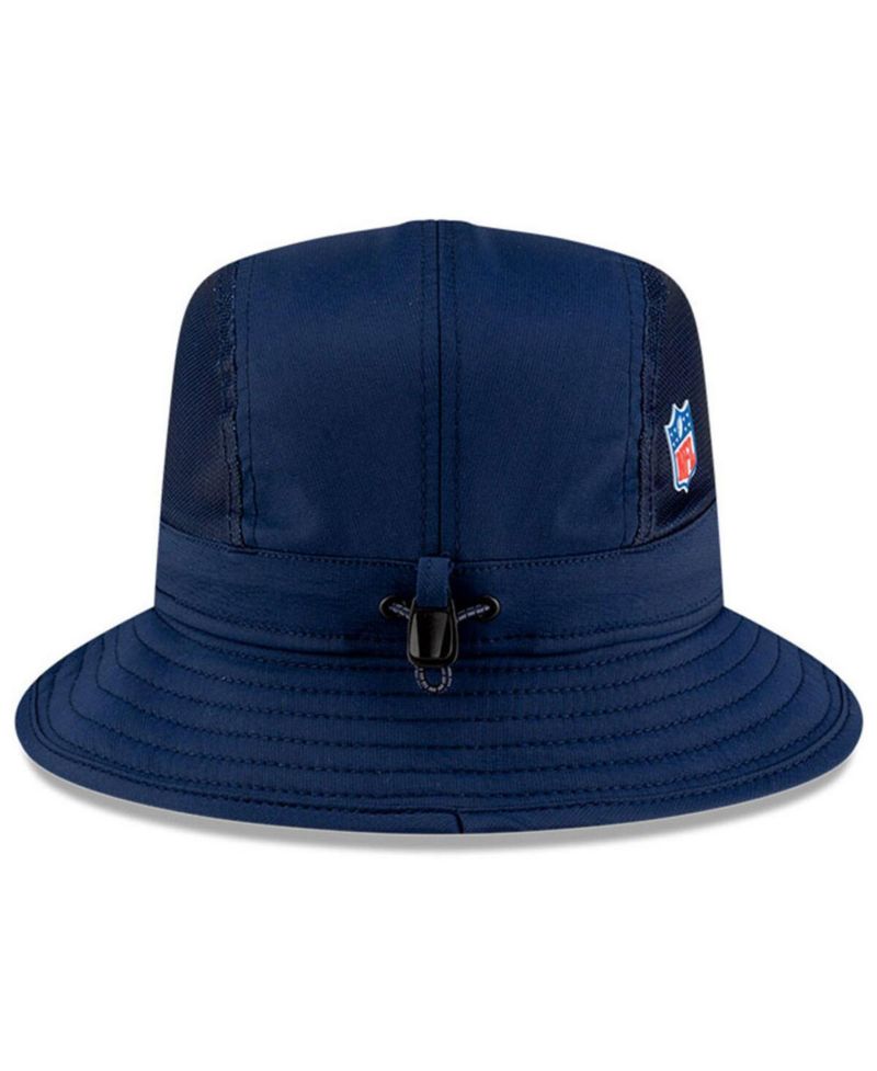 Men's Navy Dallas Cowboys 2025 Sideline Bucket Hat