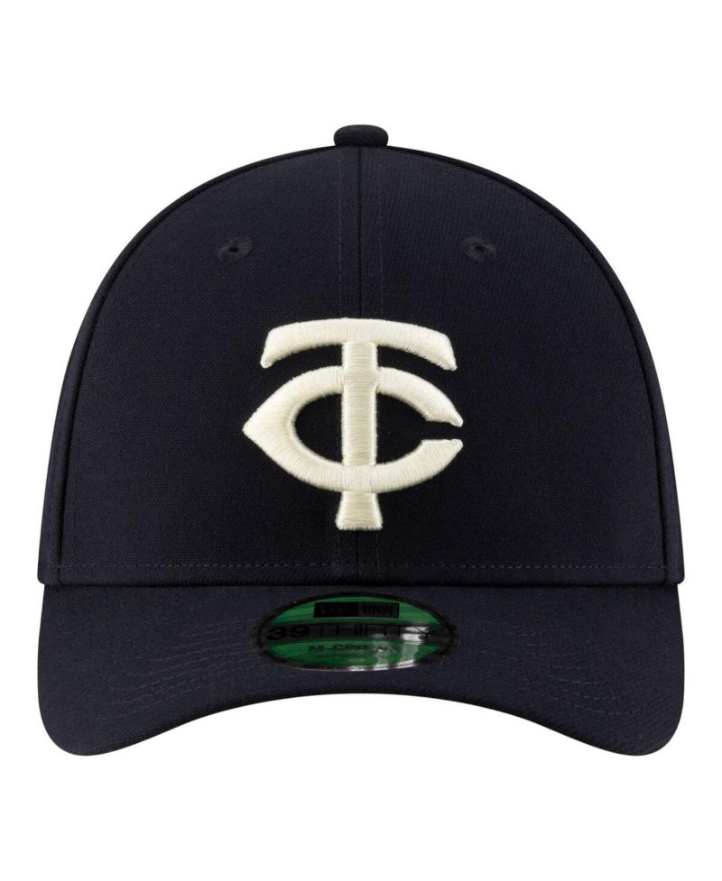 Men's Navy Minnesota Twins Alternate Player Replica 39THIRTY M-Crown Flex Hat