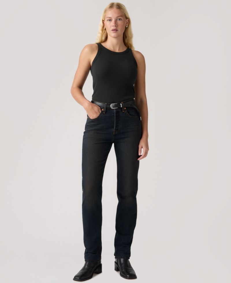 Trendy Plus Size 501 Original-Fit Straight-Leg Jeans