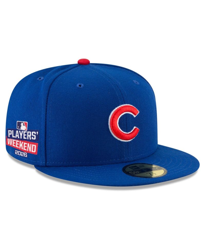 Men's Royal Chicago Cubs 2026 Players' Weekend Authentic Collection 59FIFTY Fitted Hat