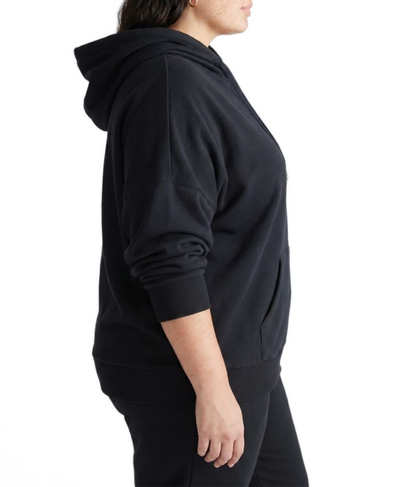 Plus Size Daydream Plush Fleece-Backing Relaxed-Fit Hoodie