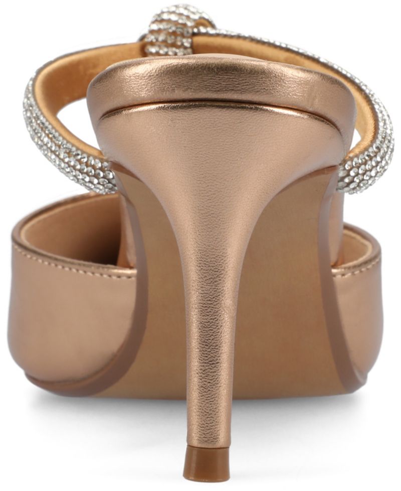 Women's Lunna Rhinestone Knot Slip-On Dress Pumps