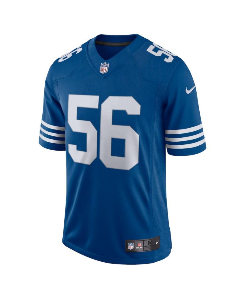 Men's Quenton Nelson Royal Indianapolis Colts Alternate Vapor Limited Jersey