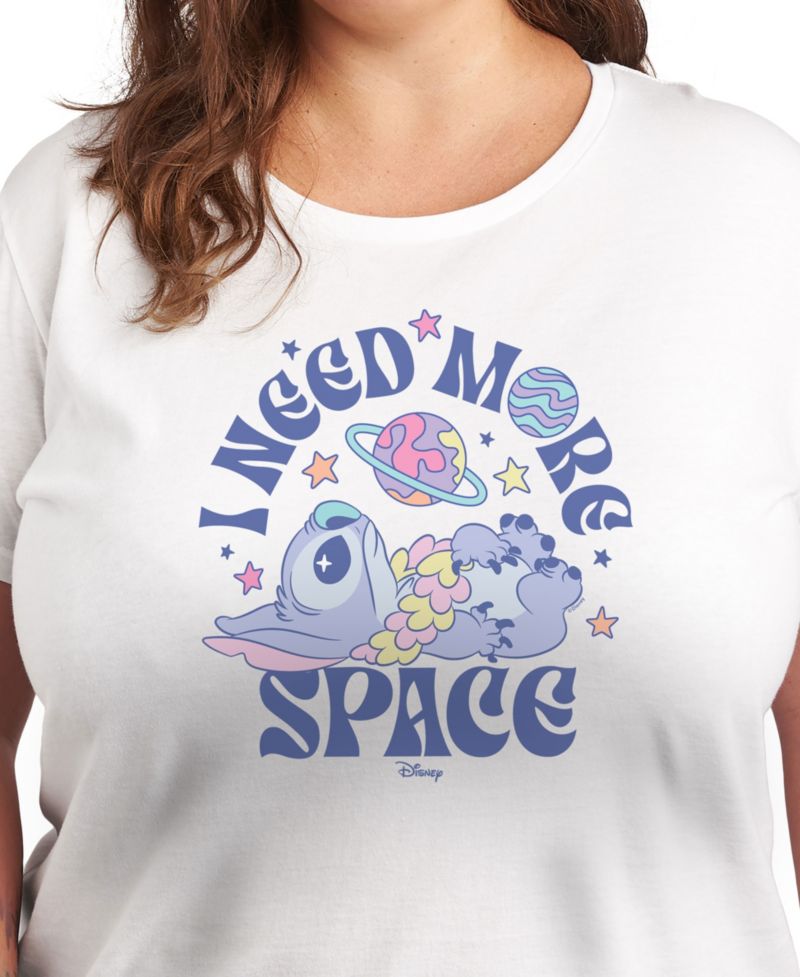 Plus Size Lilo Stitch Need More Space Graphic T-Shirt