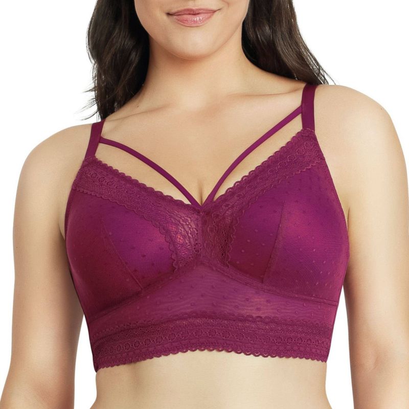 Plus Size Mia Dot Wire-Free Bralette